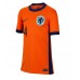 Niederlande Virgil van Dijk #4 Heimtrikot Frauen EM 2024 Kurzarm